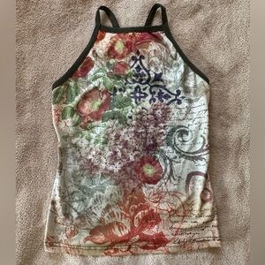 Nordstroms KOS Floral Print Women's Sport Top